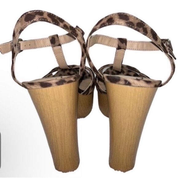 American Rag Platform Leopard Print Heels(Size 9.5M) - Picture 2 of 7